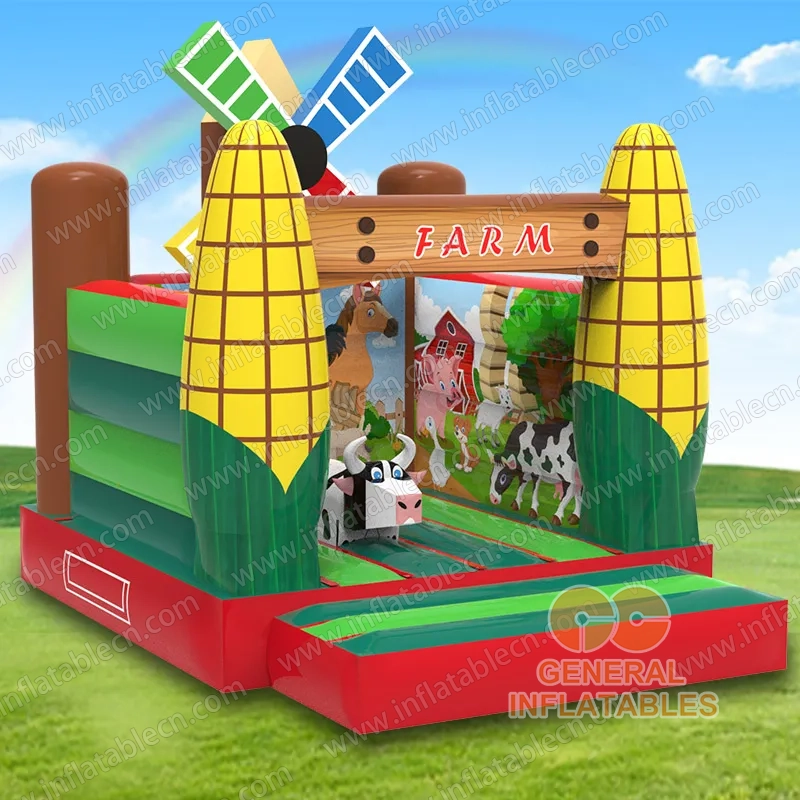 GB-477 Farm bounce house