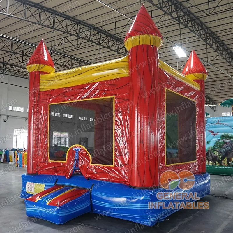 GC-193  Red and blue marble bounce house