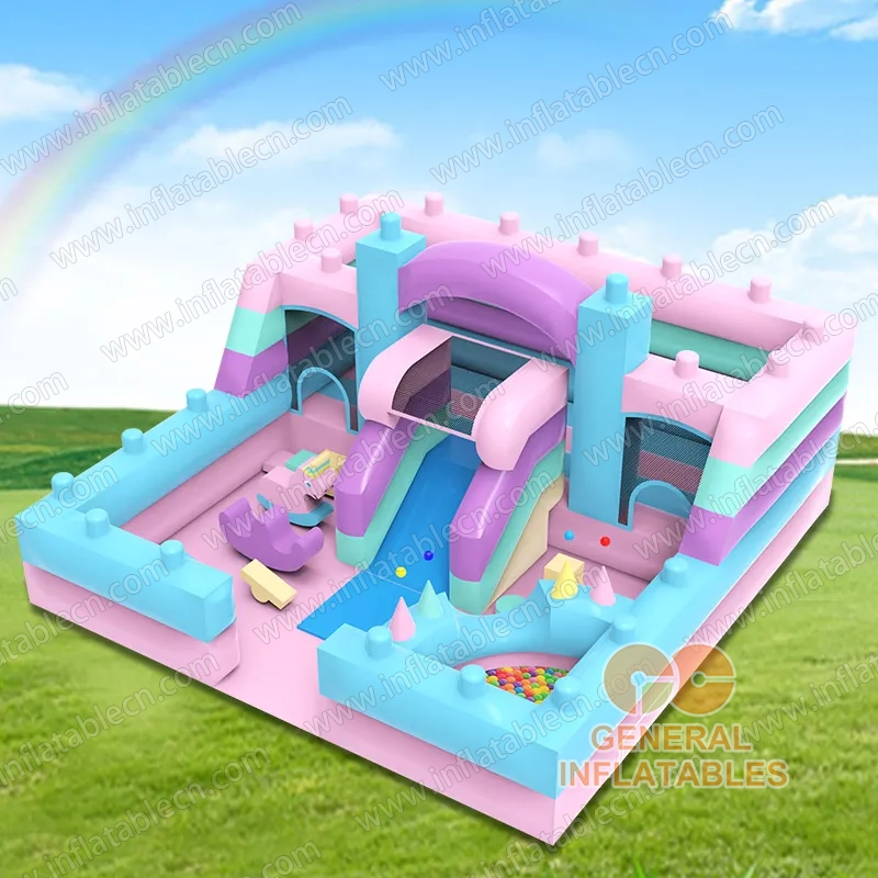 GF-186 Macaron  playground with softplay