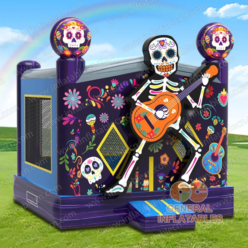 GH-035 Casa inflable de Día de los Muertos