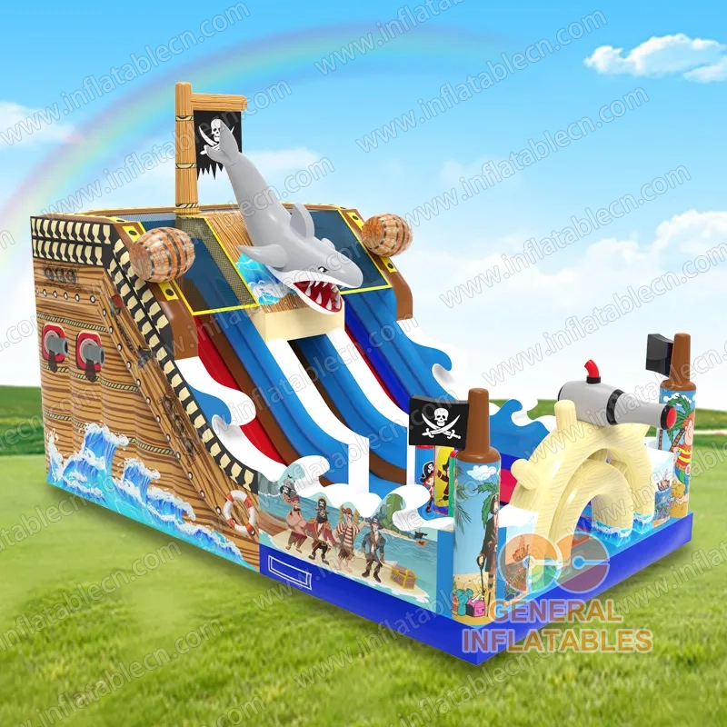 GS-273 Shark Pirate Ship Slide