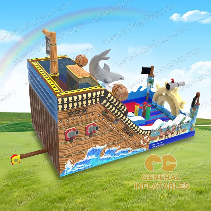 GS-273 Shark Pirate Ship Slide