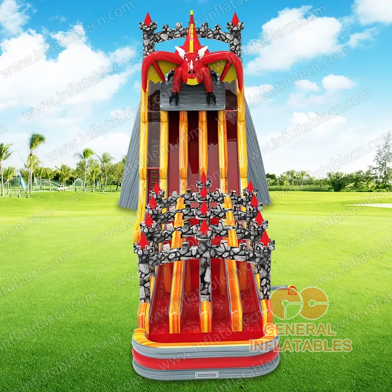 GWS-465 Giant Dragon age Multi-Lane water slide