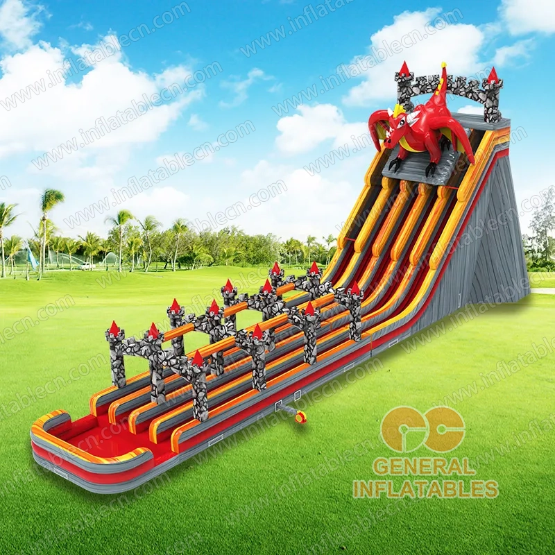 GWS-465 Giant Dragon age Multi-Lane water slide